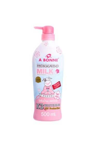 A bonne لوشن تفتيح وترطيب بحليب هوكايدو من ايبون , 500 مل
