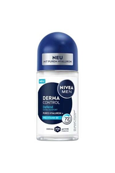 NIVEA Roll-On Antiperspirant Derma Control Defend Extra Comfort for Men Nivea...