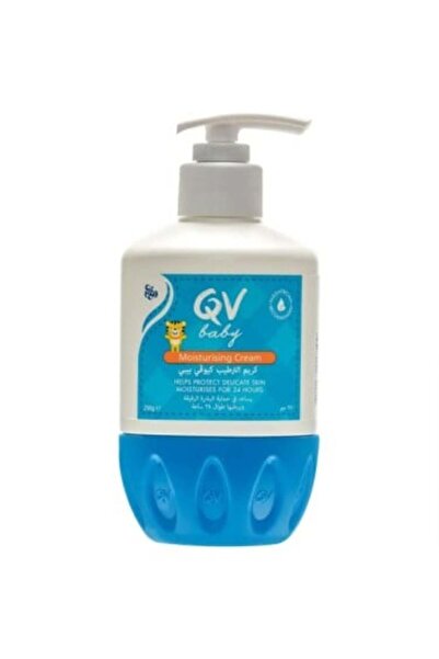 Qv كيوفي بيبي - كريم مرطب للأطفال خالي من العطور , 250 غرام