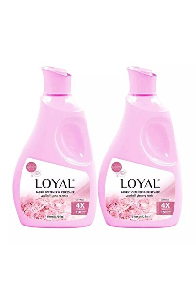 Loyal منعم ومنعش للأقمشة باللون الوردي الفاتح، سائل مركز 4 أضعاف - 2 × 3 لتر