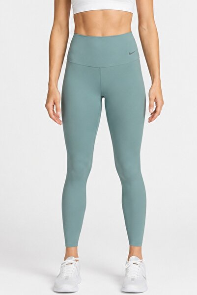 Nike Дамски спортен клин Dri Fit Zenvy с висока талия, 7/8 дължина, с нежна п...