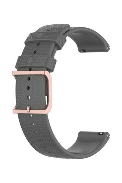 OEM Galaxy Active Active 2 Λουράκι Σιλικόνης Γκρι (Galaxy Watch 3 41mm Realme...
