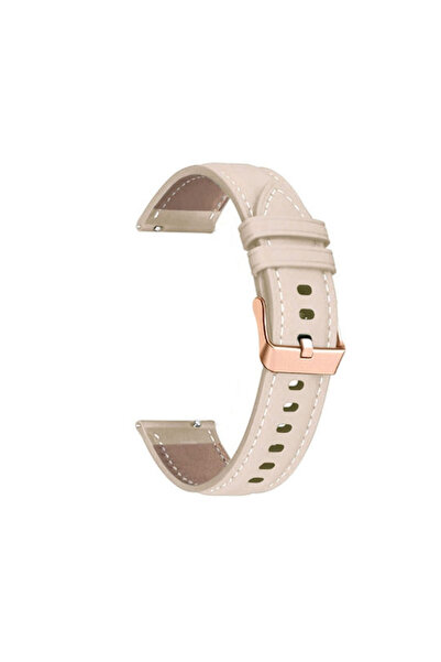 OEM Δερμάτινο λουράκι με κούμπωμα Ροζ Χρυσό (Huawei Watch GT4/GT5 41mm / GT5 ...