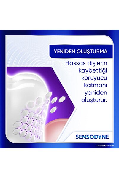 Sensodyne Klinik Onarım Beyazlatıcı Diş Macunu 75ml + Mini Boy Hediye! (15ml)