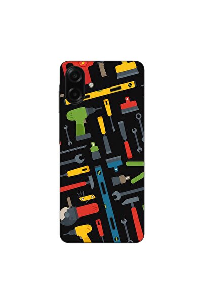 OEM Θήκη συμβατή με Samsung Galaxy A07 4G Σιλικόνης Gel TPU με σχέδιο εργαλείων