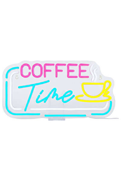 OEM Neon LED de perete USB Semn Publicitar Cafenea Modern Reglabil 21x45 cm