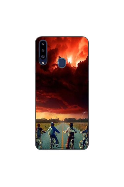 OEM Θήκη συμβατή με Samsung Galaxy A20S Σιλικόνης Τζελ TPU Μοντέλο Stranger T...