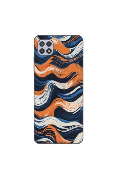 OEM Husa compatibila cu Samsung Galaxy A22 5G Silicon Gel Tpu Model Abstract ...