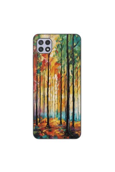 OEM Case compatible with Samsung Galaxy A22 5G Silicon Gel Tpu Pattern Colore...