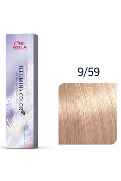 Wella Vopsea de păr permanentă Illumina Color 9/59 60 ml
