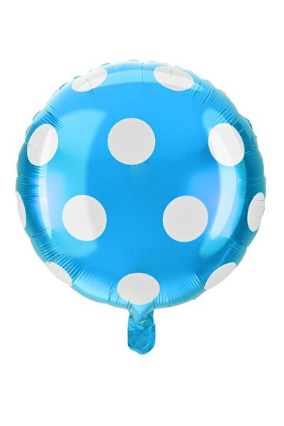 Arpex Balon din folie cu buline albastre (BLF3737NIE-9416)