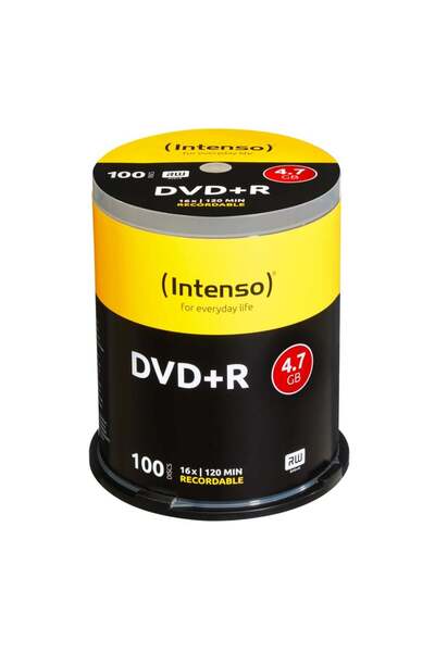 Intenso DVD+R 4.7 GB 16x 100 bucăți (4111156)