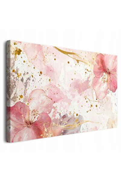 DecoWalls Pictura Pe Panza, Decowalls, Flori, 90x60 cm, Print Rezistent La Ap...