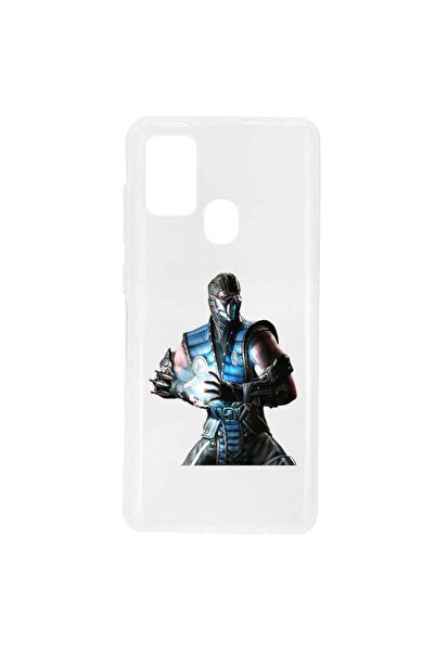 OEM Husa compatibila cu Samsung Galaxy A21s Silicon Transparenta Model Mortal...
