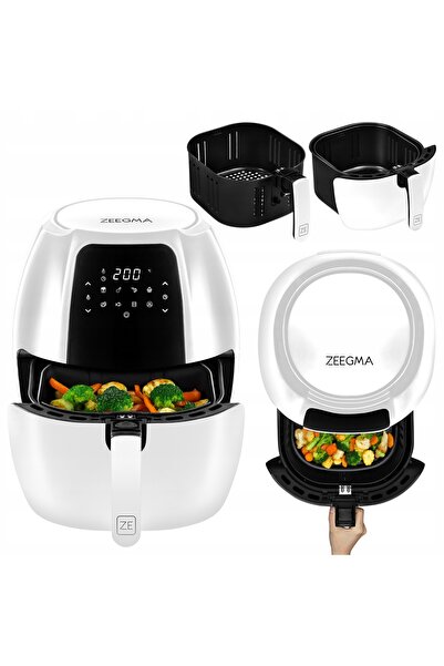 Zeegma Friteuză fără ulei Knapper Grand White 1800W 7,7l