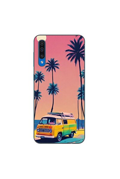 OEM Husa compatibila cu Samsung Galaxy A30S, A50 Silicon Tpu Model Summer Vib...