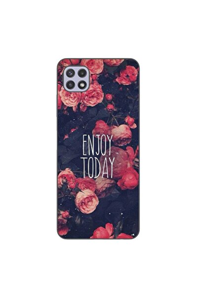 OEM Husa compatibila cu Samsung Galaxy A22 5G Silicon Gel Tpu Model Enjoy Today