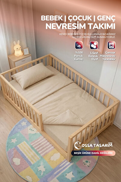 yasetex tasarım 100% Cotton Poplin Children's Youth Duvet Cover Set 3 Piece D...