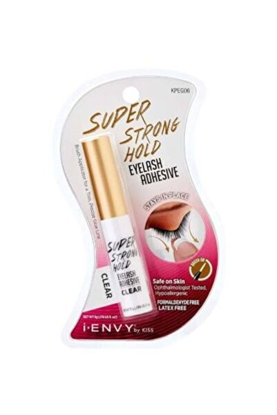 Kiss Eyelash Adhesive Strong Hold from Envi by Kase, Kpeg06 Transparent - 5 G...