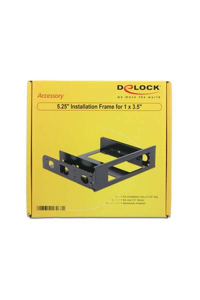 DELOCK Cadru de instalare 5.25 inch 1 x 3.5 inch