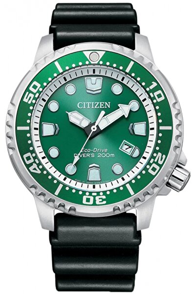 Citizen Set bărbătesc BN0158-18XM — verde, sportiv, cu o brățară suplimentară.
