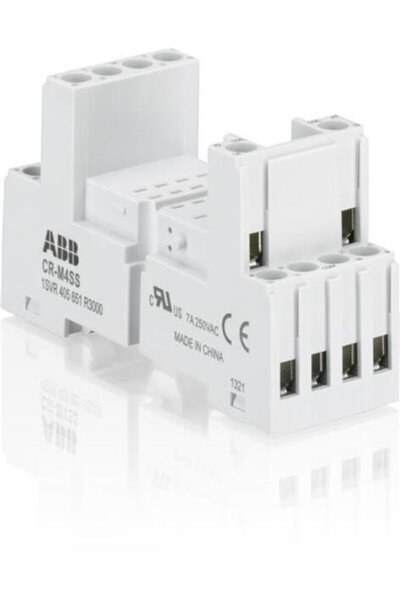 ABB Bază pentru relee cu 2 și 4 contacte CR-M4SS 1SVR405651R3000