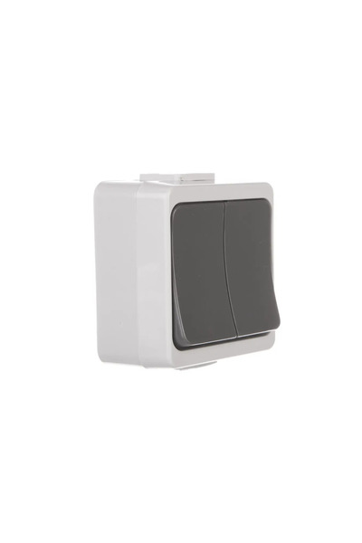 Timex Jantar-bis Conector pentru lampă cu iluminare, IP44 gri (Wnt-2J-B/s)