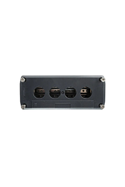 Generic Brand Carcasă cartuș 4 găuri 22mm gri IP65 XALD04