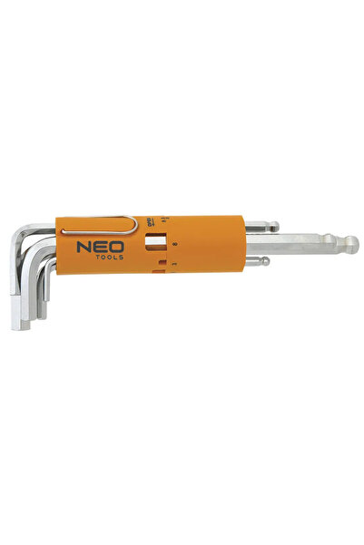 NEO Set chei Allen tip L 2-10mm cu bilă 8buc (09-523)