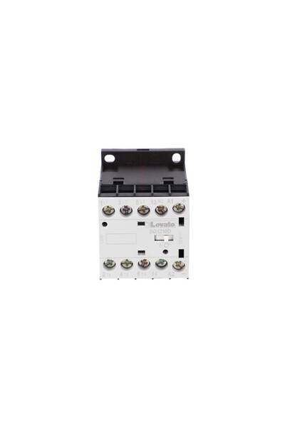 lovato Contactor de putere 3P 12A 5.7kW la 400VAC AC3, bobină 12VDC, 1Z 0R 11...