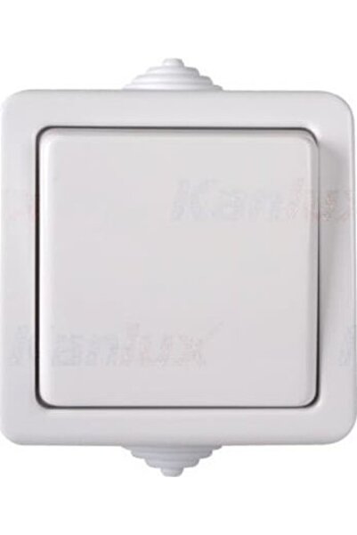 KANLUX TEKNO Conector monopol 250V alb IP54 33494