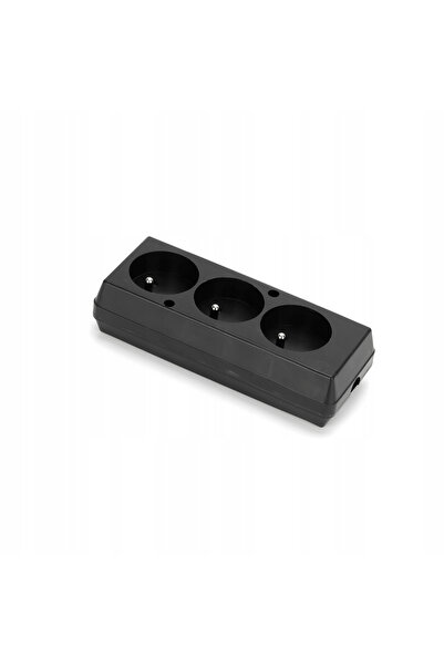 MONTIS Priză încastrabilă triplă GN-370 MT087-C negru