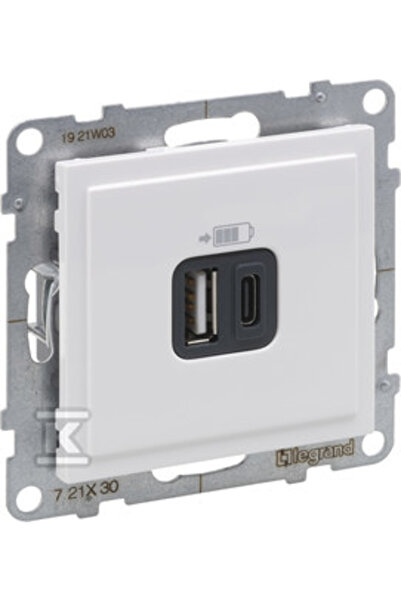 Legrand GN.USB A+C ALB SUNO