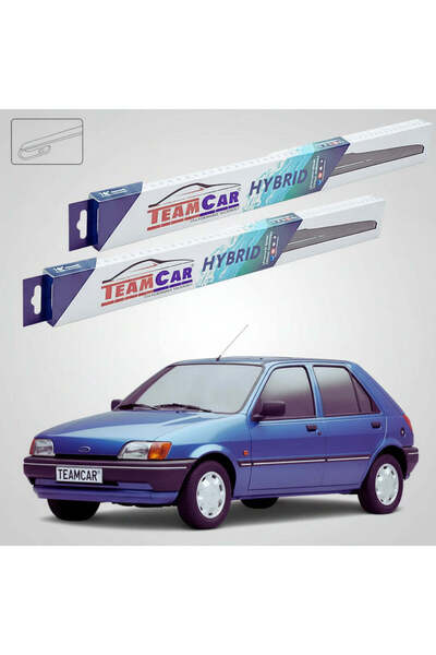 TEAMCAR Ștergător Ford Fiesta Gen III Hatchback 1989-1996 |   Set frontal hib...