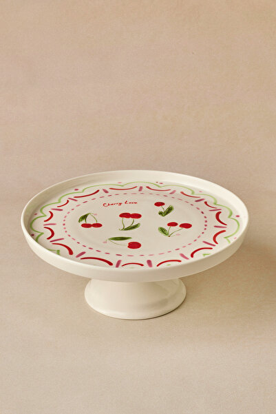 Karaca Cherry Time Kek Standı 25 cm