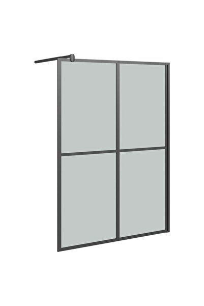 vidaxl Paravan de duș walk-in, 140 x 195 cm, sticlă securizată închisă la cul...