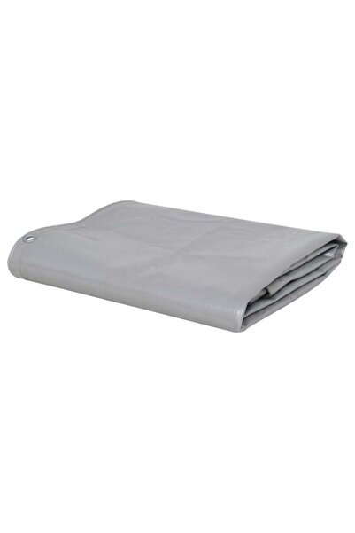 vidaxl Prelată, gri, 5 x 6 m, 650 g/m²