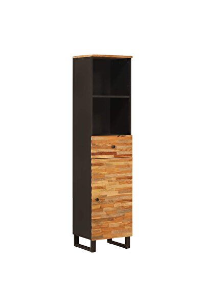 vidaxl Dulap de Baie cu sertar Stejar Artizanal 38 x 33 x 160 cm