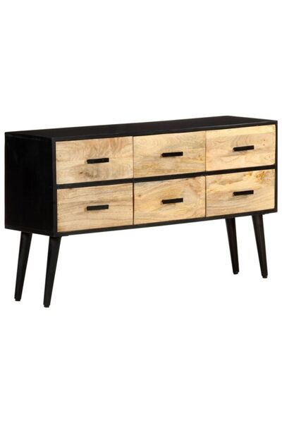 vidaxl Dulap, 110 x 33 x 64 cm, lemn masiv de mango