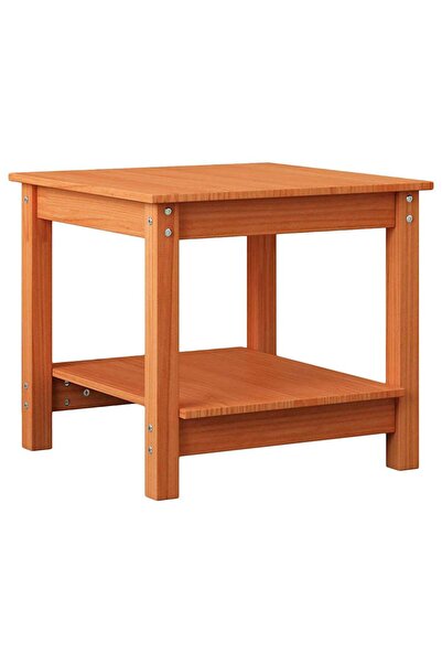 vidaxl Masă de cafea Maro ceruit 50 x 50 x 45 cm Lemn masiv de pin