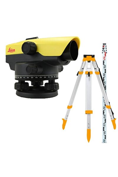 leica geosystems Nivelă optică Leica NA 532 cu trepied și pravă de 5 m