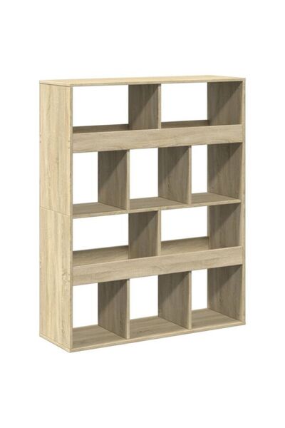 vidaxl Bibliotecă, Stejar Sonoma, 100 x 33 x 125.5 cm, Lemn prelucrat