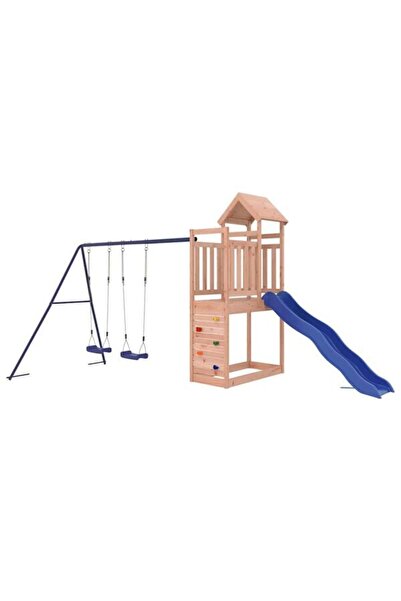 vidaxl Set de joacă pentru exterior, din lemn masiv Douglas