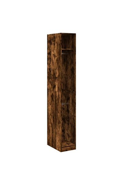 vidaxl Dulap, stejar afumat, 30 x 50 x 200 cm, lemn prelucrat