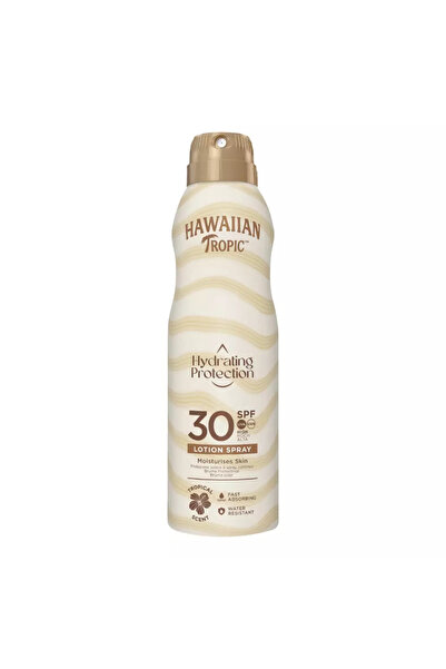 Hawaiian Tropic SPF 50 Weightless Hydration Suncreen Clear Spray with Island ...