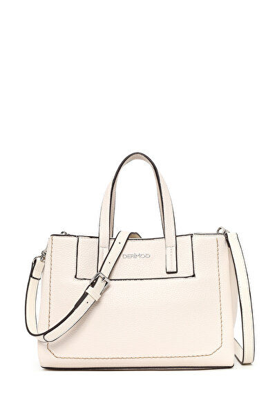 Derimod Women's Cream Long Strap Shoulder Bag 26Sbd2533Ft