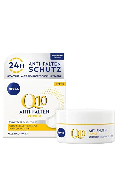 NIVEA Crema pentru Fata, Nivea, 50 ml Q10 Power Antirid Zi Spf15