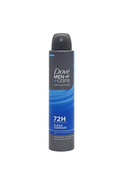 Dove Deodorant Antiperspirant, Dove, 200 ml Advanced Care Men Clean Comfort