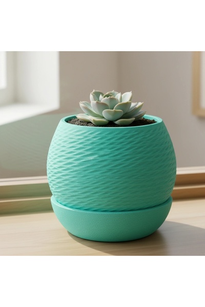 OEM Ghiveci Decorativ Imprimat 3D pentru Plante și Suculente, 80mm