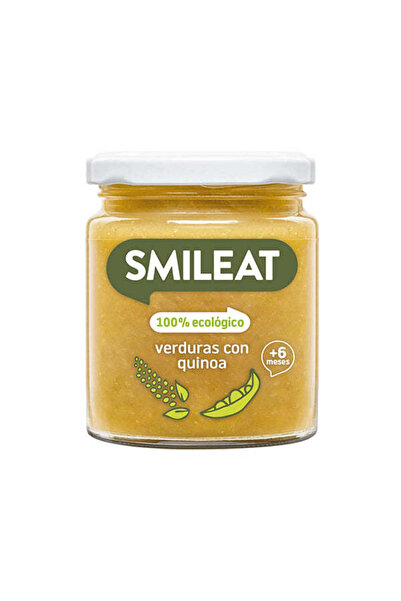 Smileat Piure de legume cu quinoa si ulei masline 230g, +6 luni,